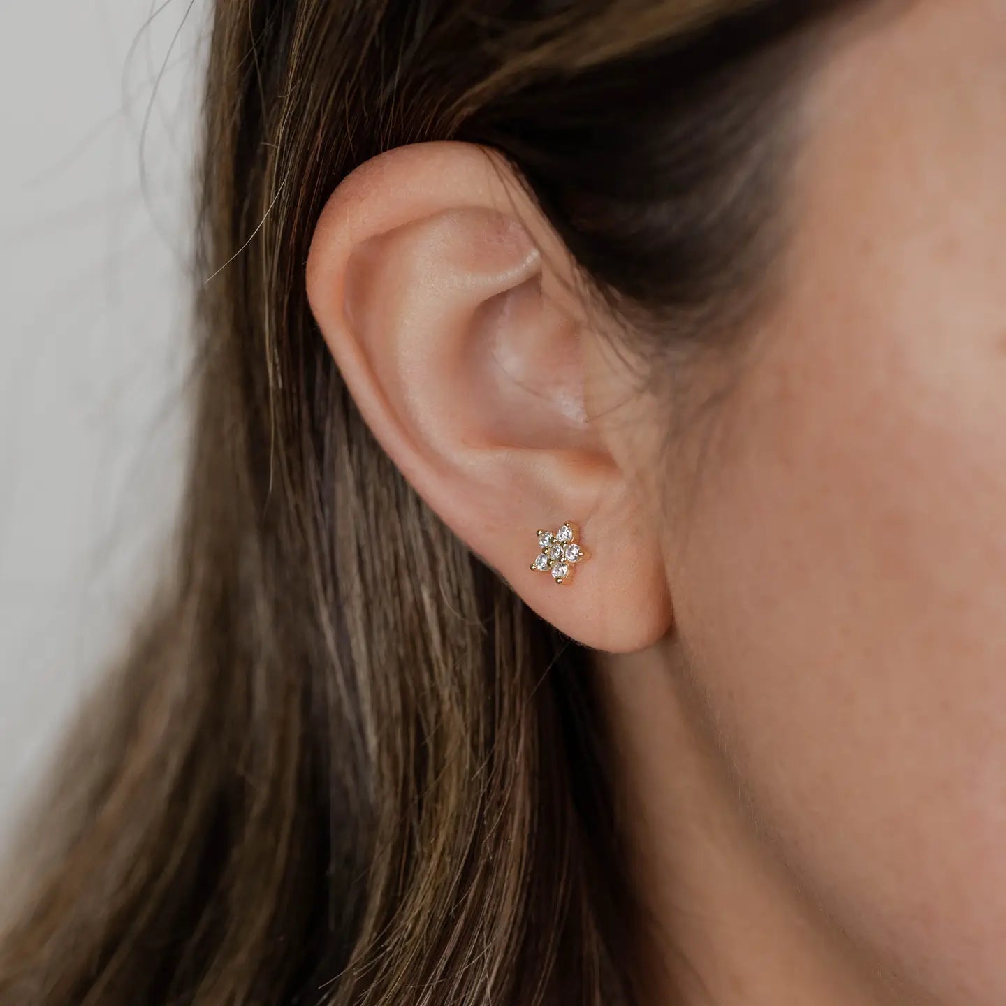 Flower Stud Earrings