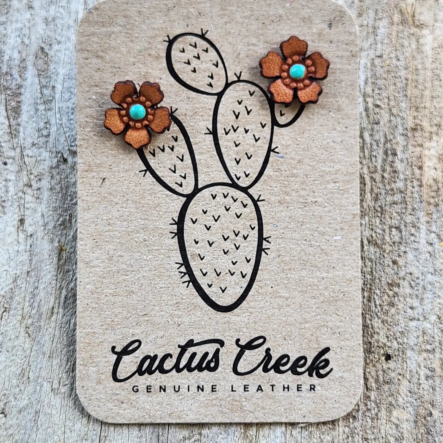 LM Rose Stud Earrings
