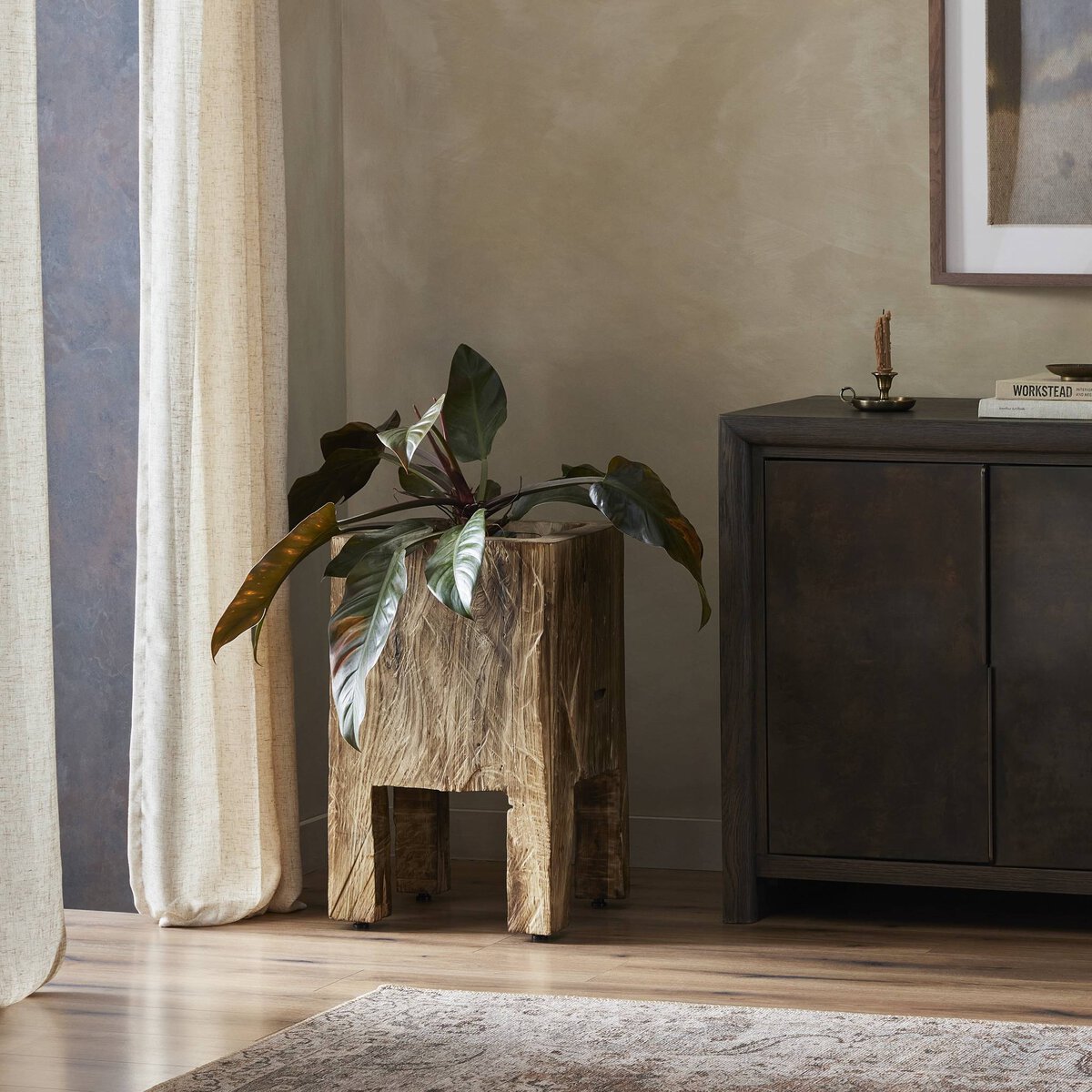 Jefferson Wood Planter