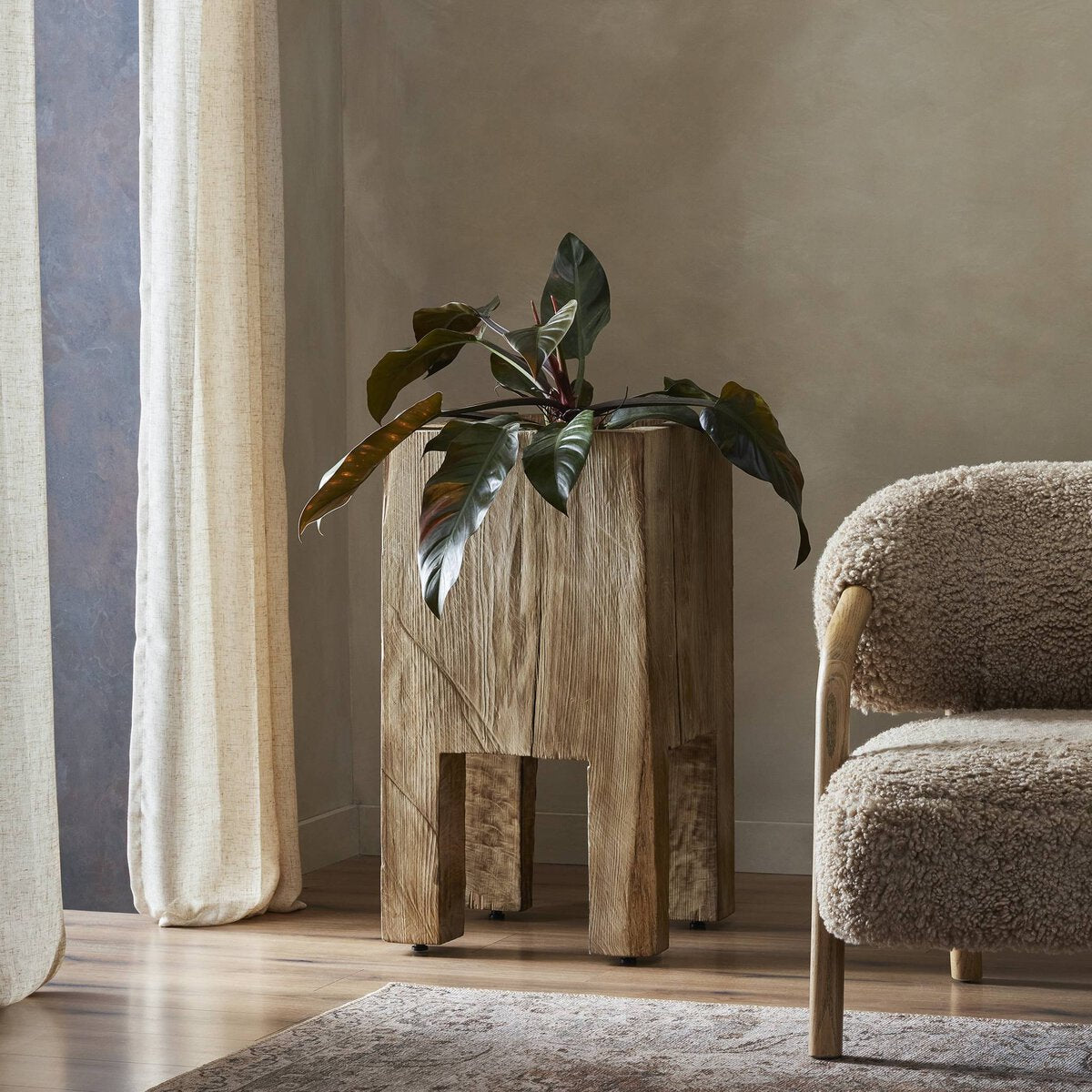 Jefferson Wood Planter