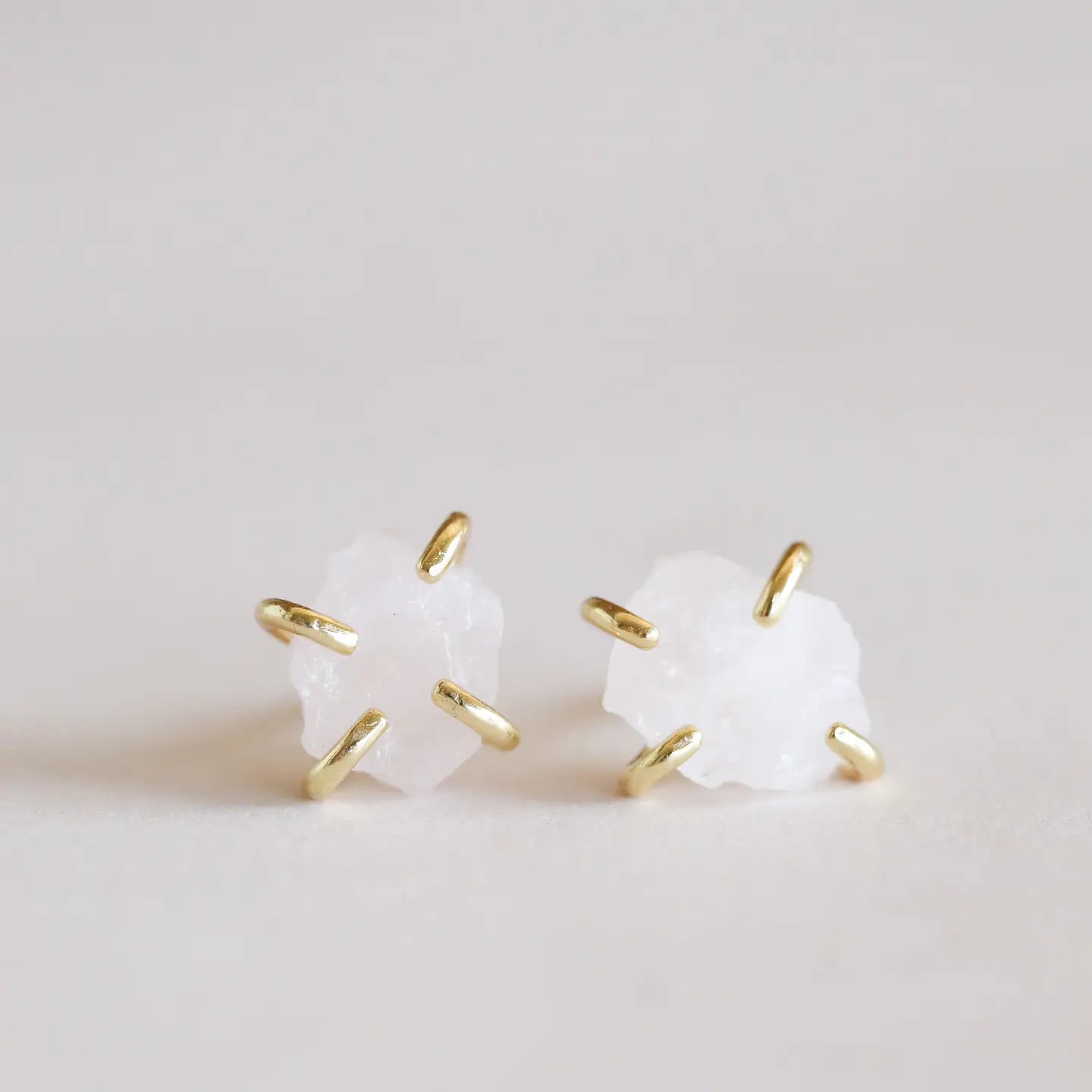 Rose Quartz Earrings