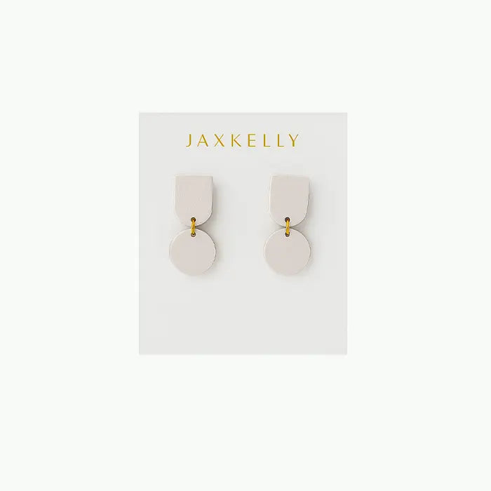 Dome Clay Earrings
