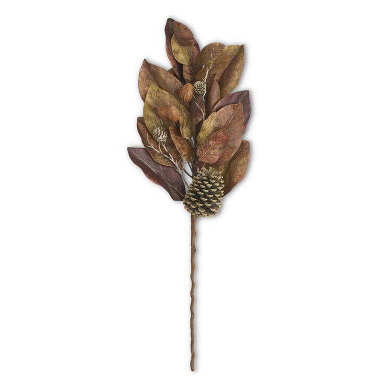 Magnolia w/ Pinecone Stem