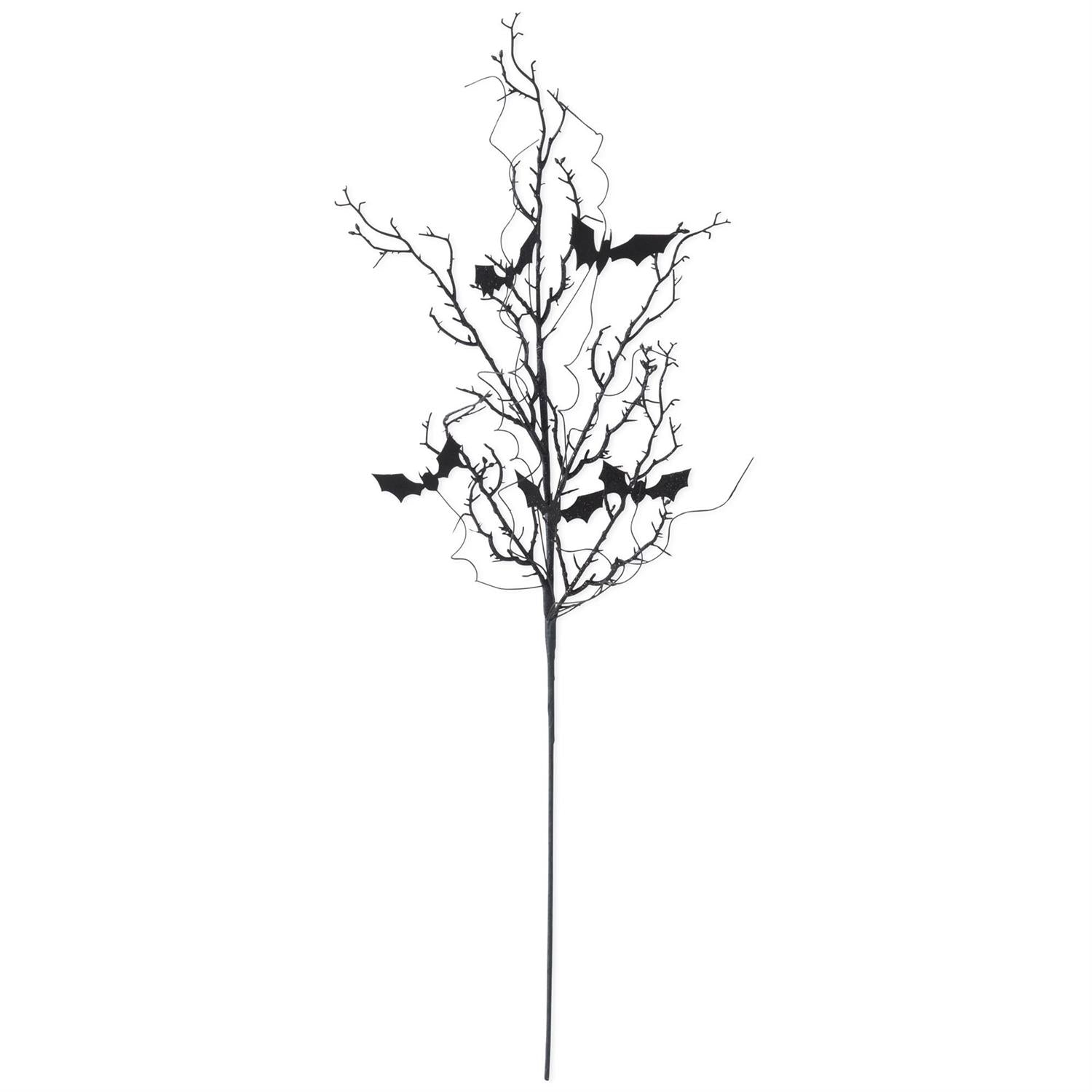Glittered Bat Stem