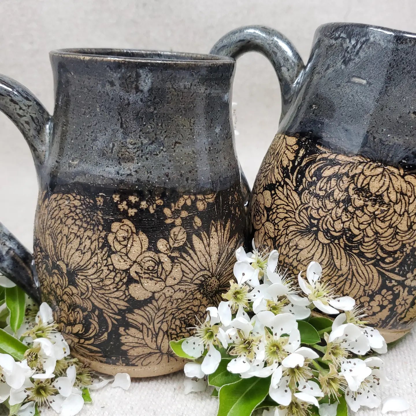 Flower Ceramic Mug