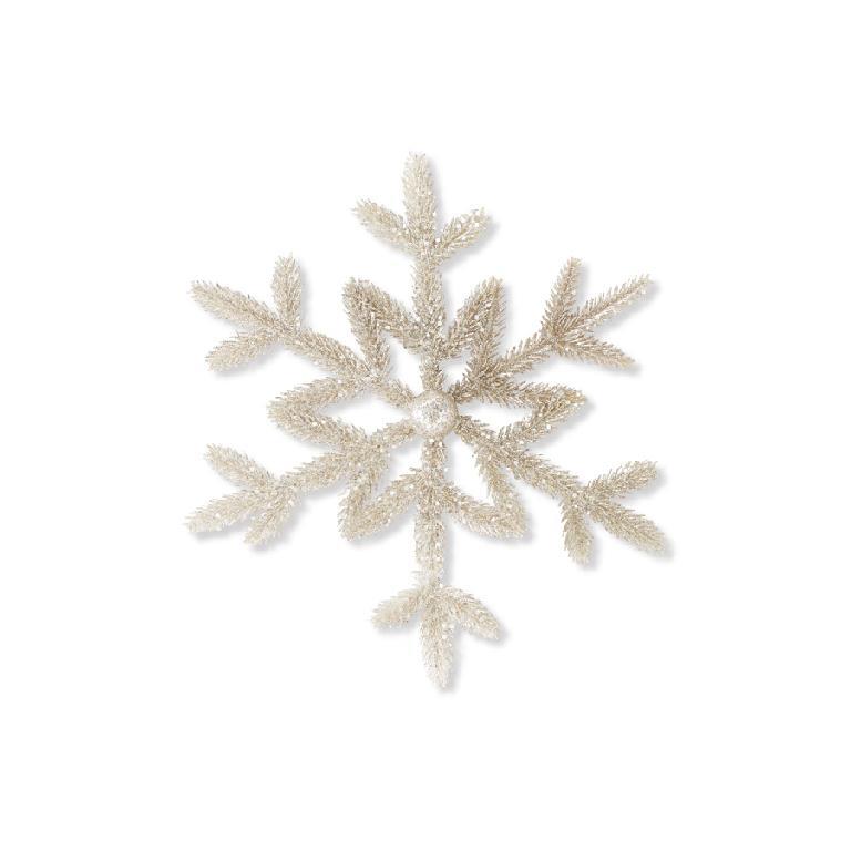 Glitter Pine Snowflakes
