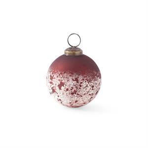 Red&White Speckled Ornaments