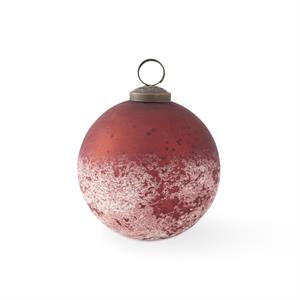 Red&White Speckled Ornaments
