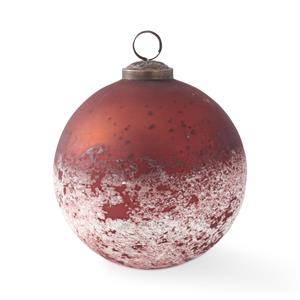 Red&White Speckled Ornaments
