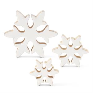 Wood Snowflakes