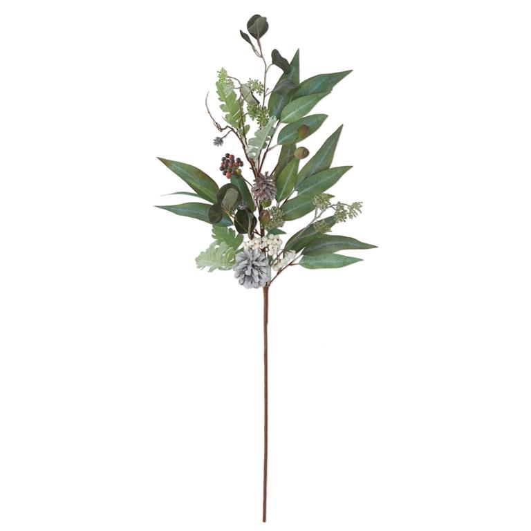 Green Leaf Stems w/ Berries