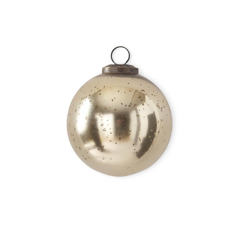 Gold Glass Ornaments