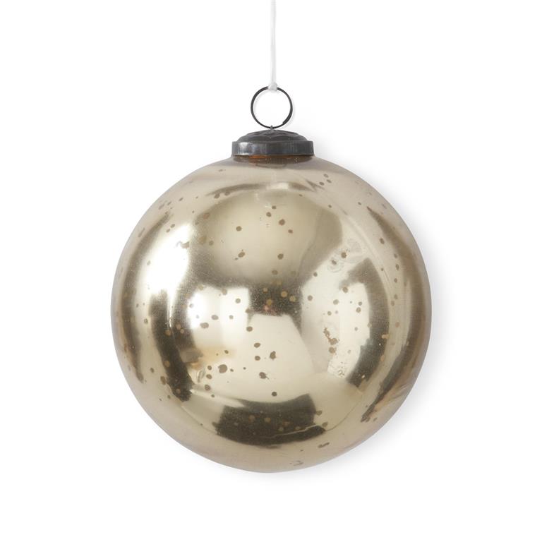 Gold Glass Ornaments