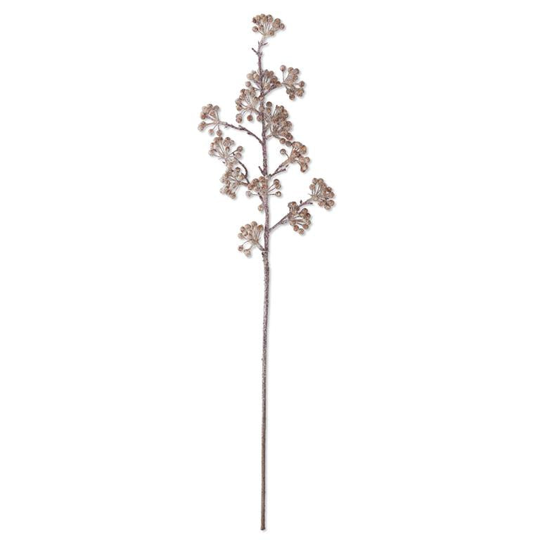 Glittered Berry Stem
