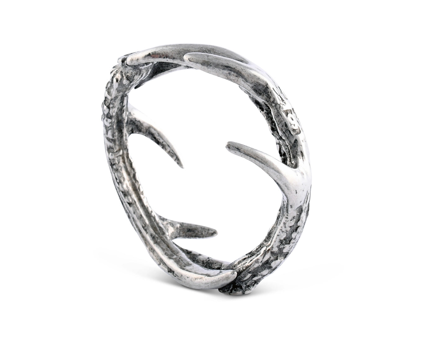 Antler Pewter Napkin Ring