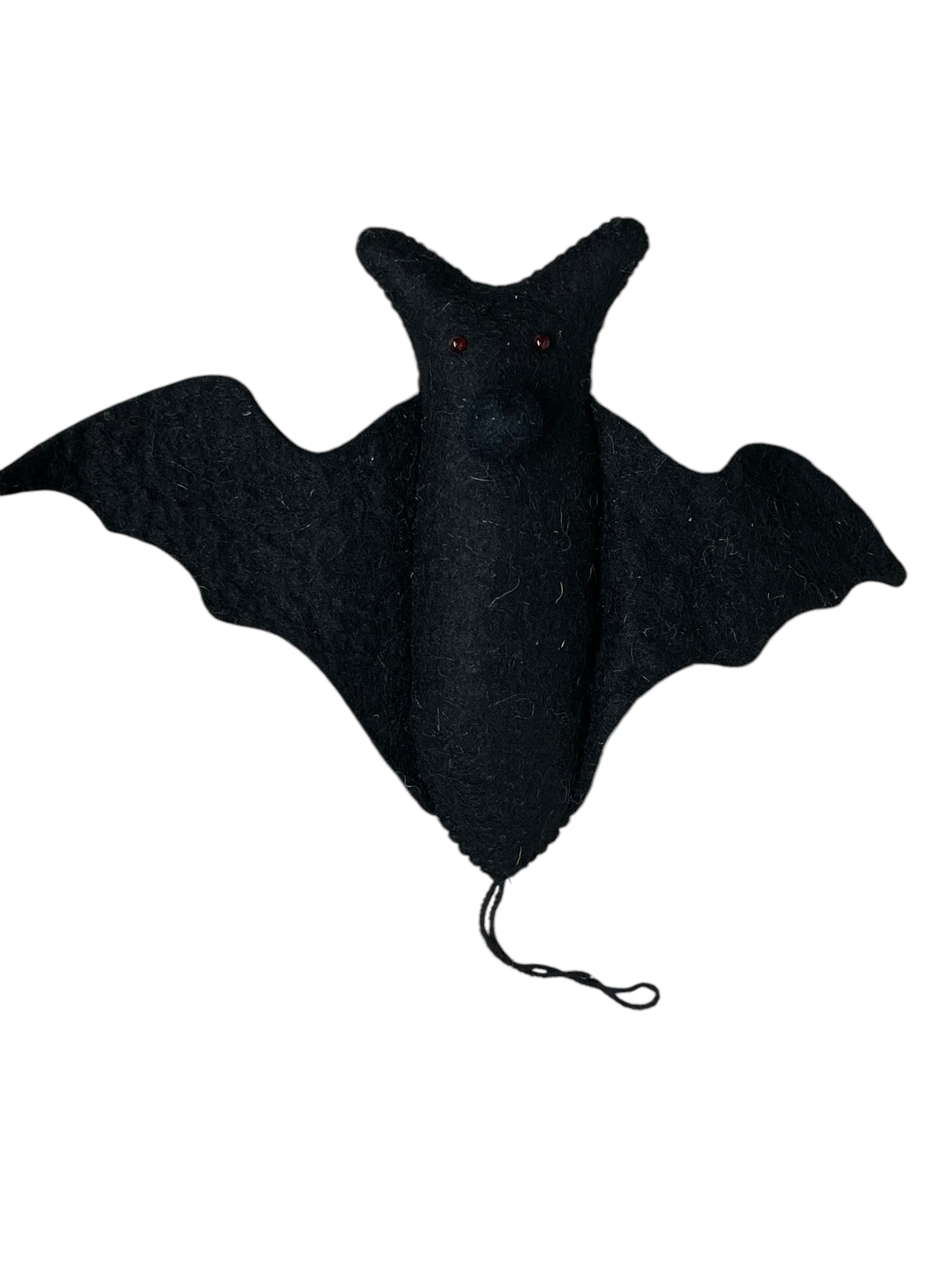 Black Felt Bat