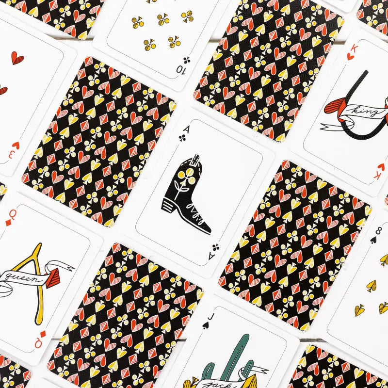 Cowgirl Playing Cards
