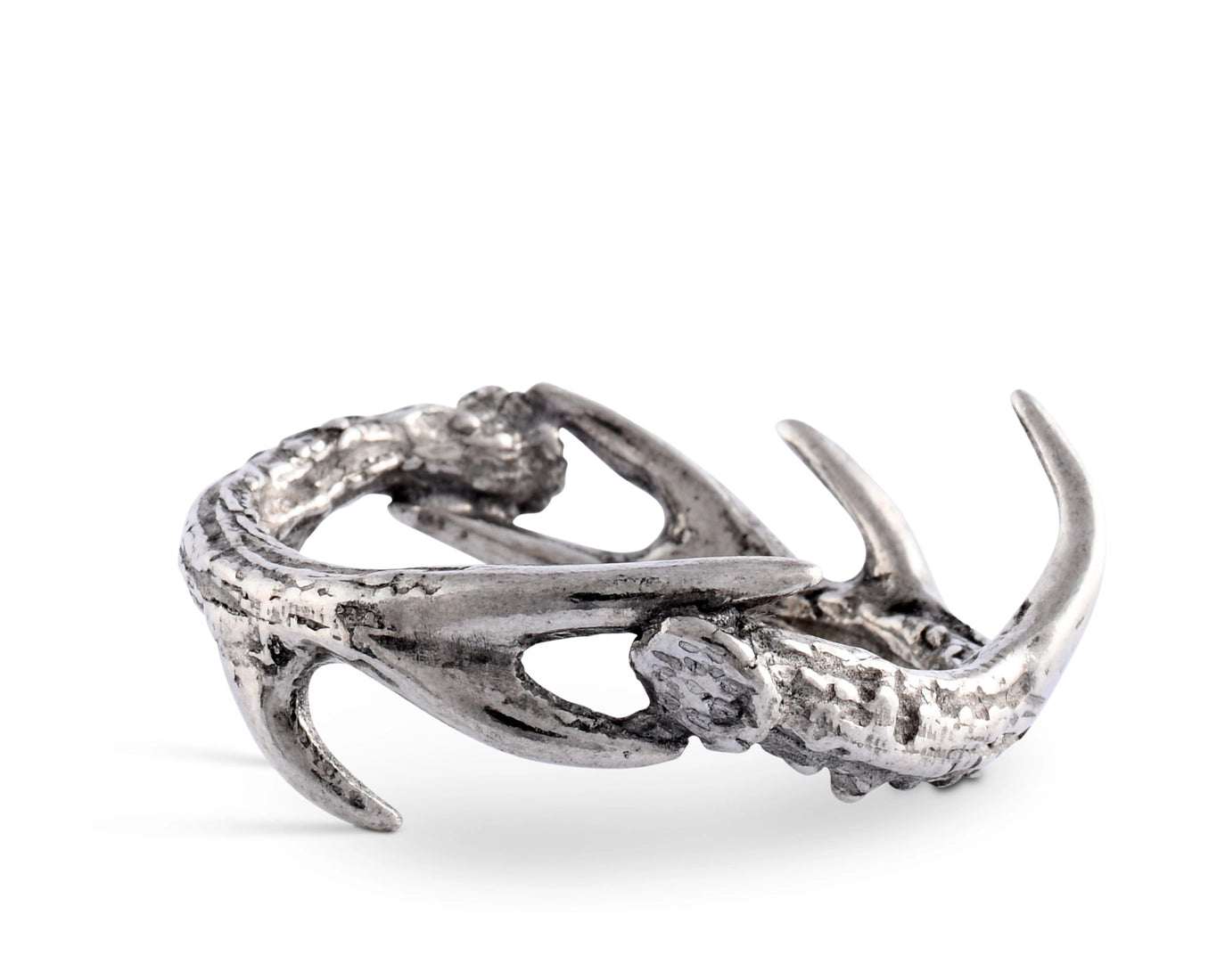 Antler Pewter Napkin Ring