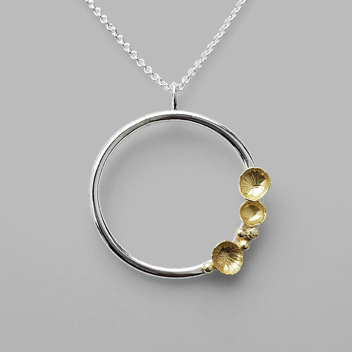 Balance Mixed Metal Necklace