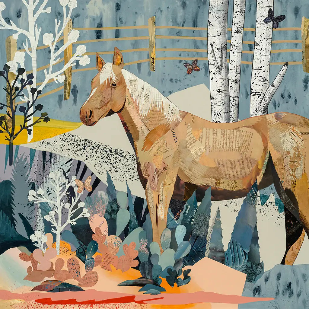 Desert Horse Print