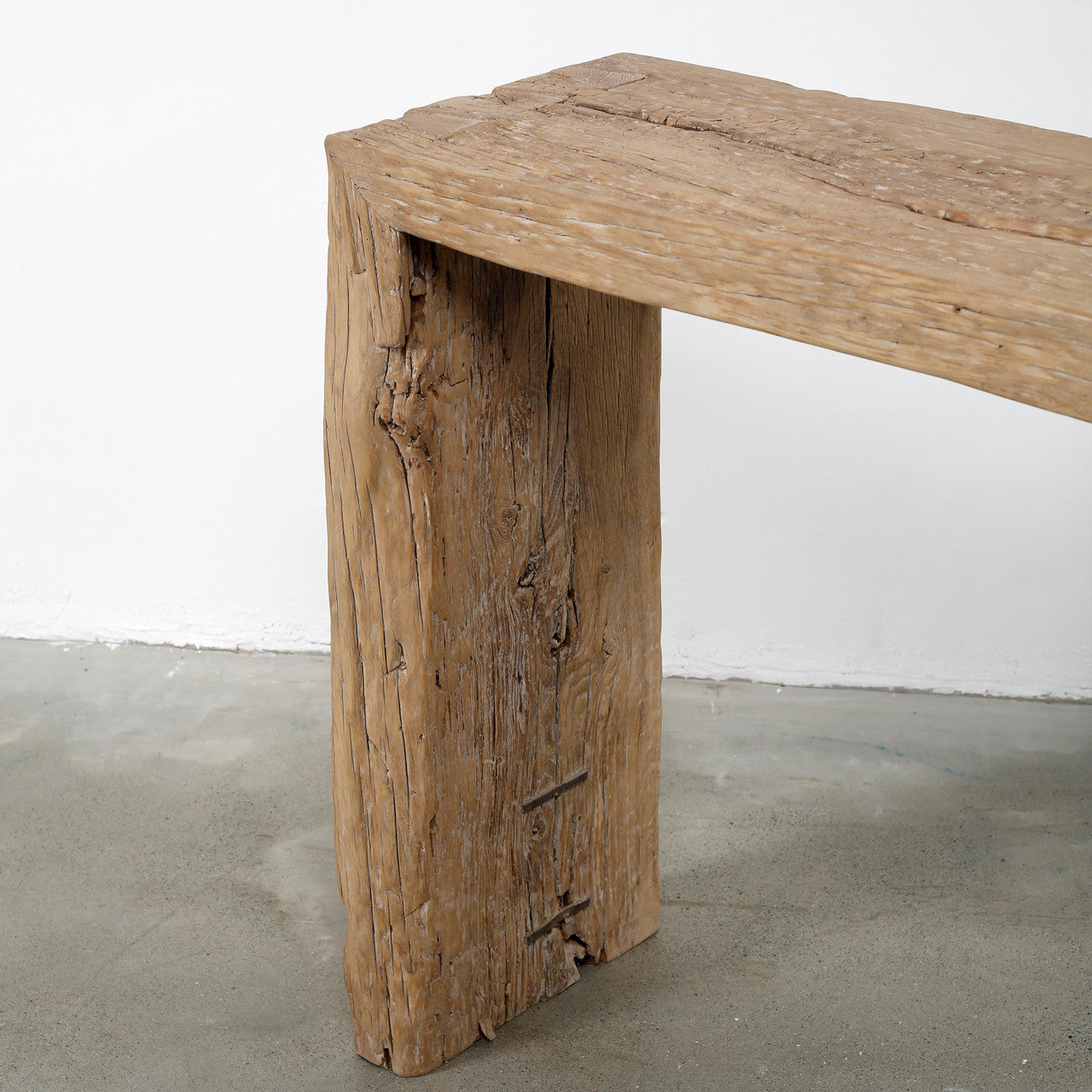 Live Edge Console Table