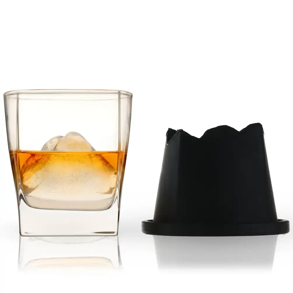 Mountain Ice Mold Glass Set