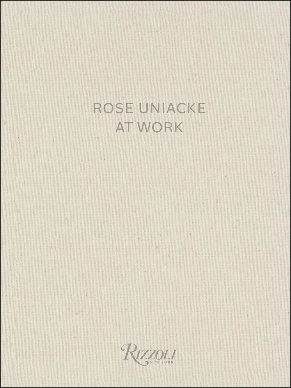 Rose Uniacke at Work Book