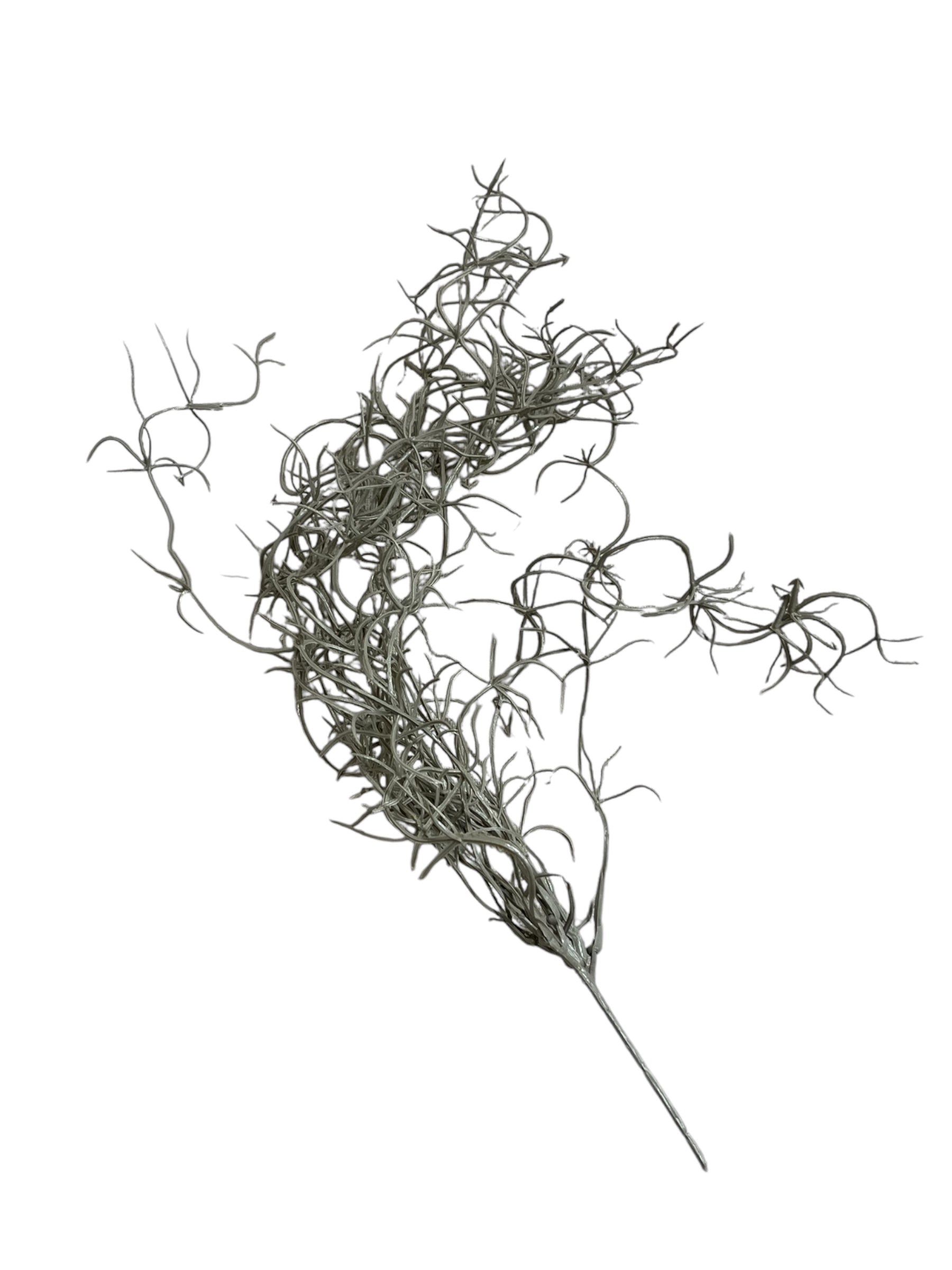 Faux Spanish Moss Stem