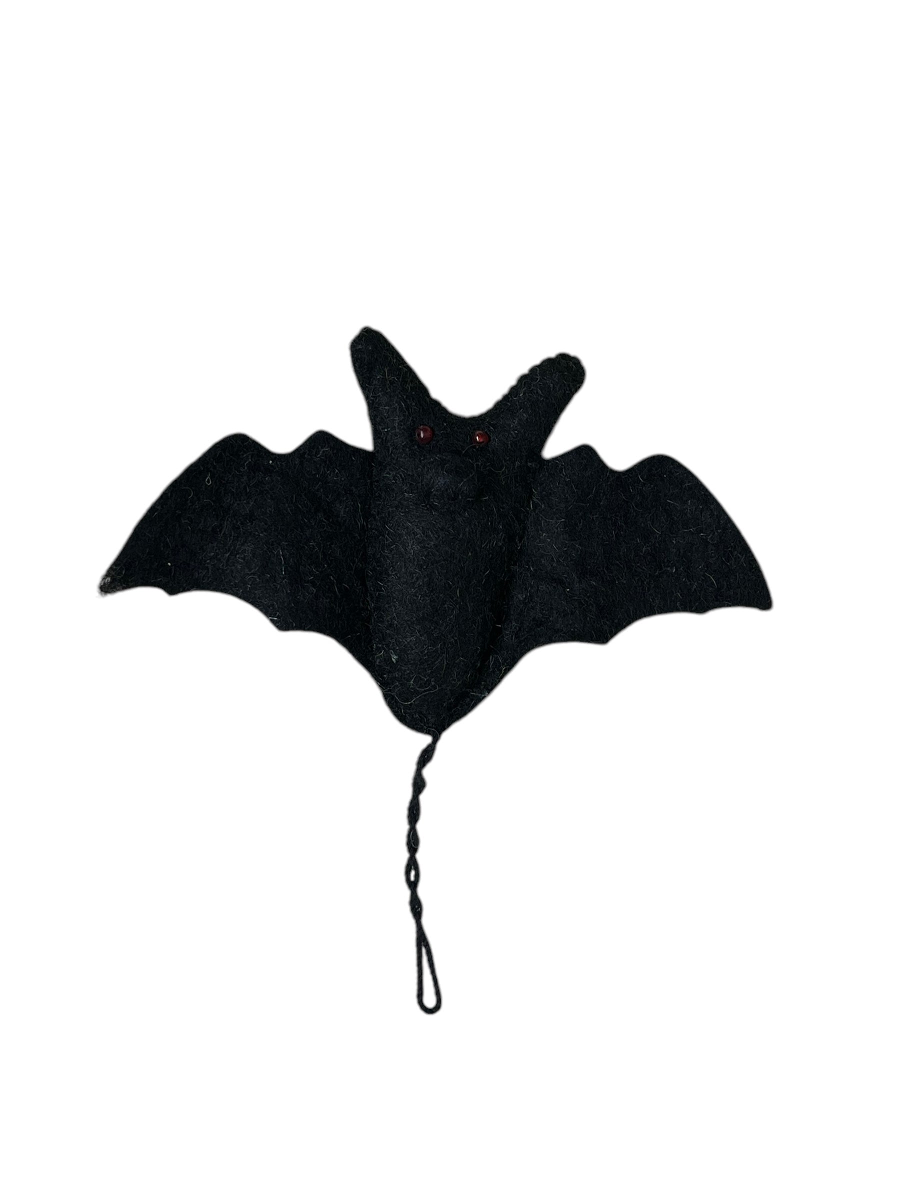 Black Felt Bat