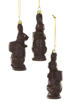 Chocolate Rabbit Ornament