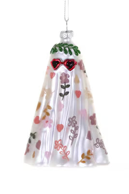 Boho Ghost Ornament