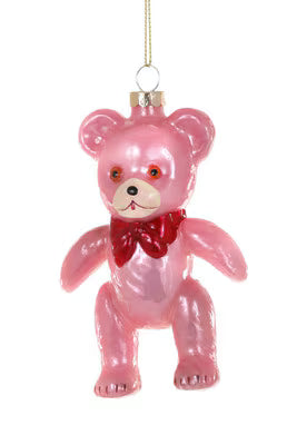 Pink Bear Ornament