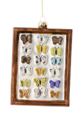 Framed Butterfly Ornaments