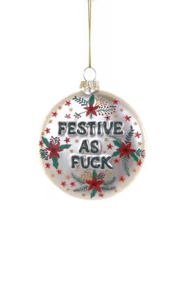Festive AF Ornament