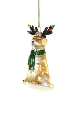 Christmas Dog Ornament
