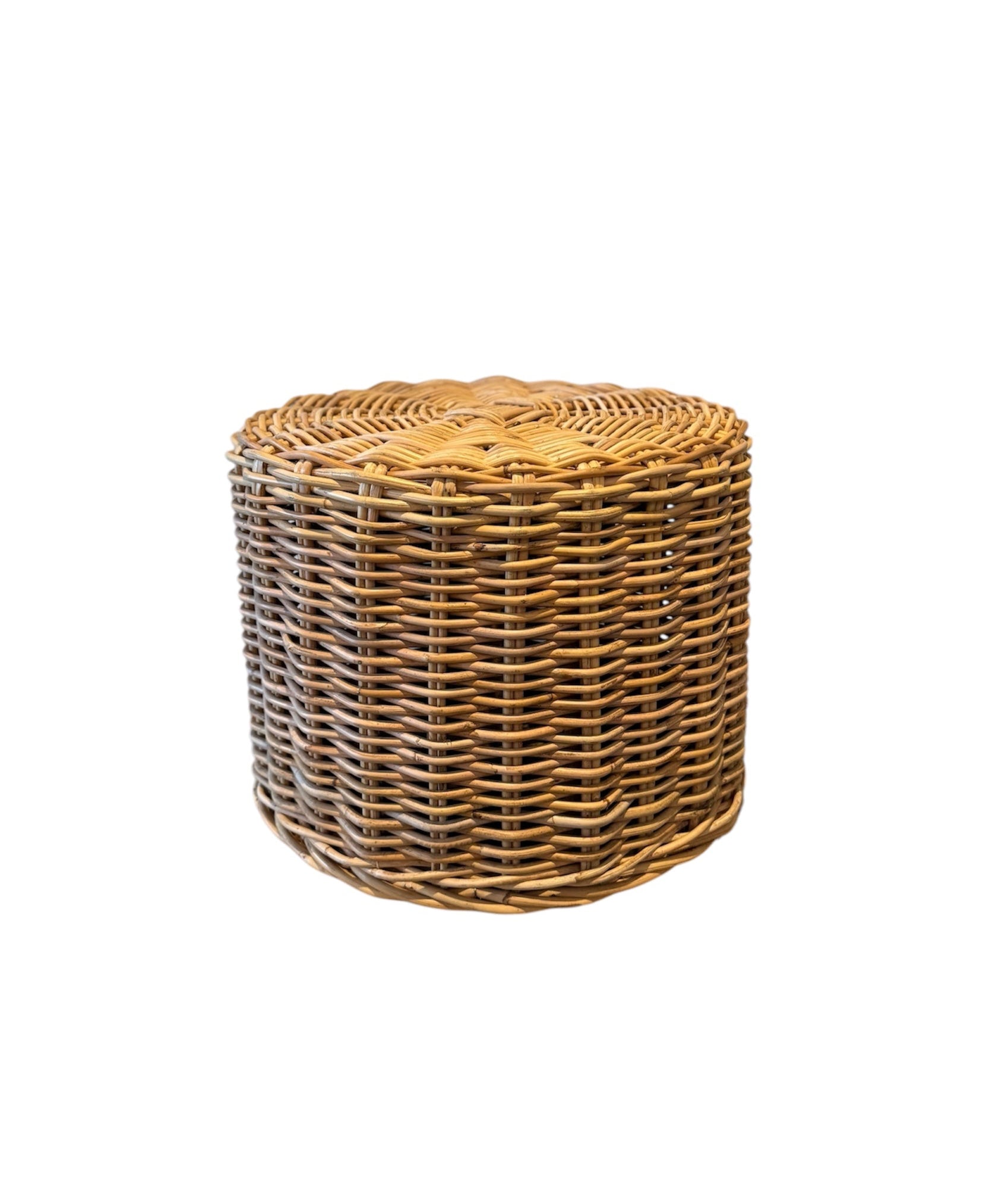 Wicker Ottoman