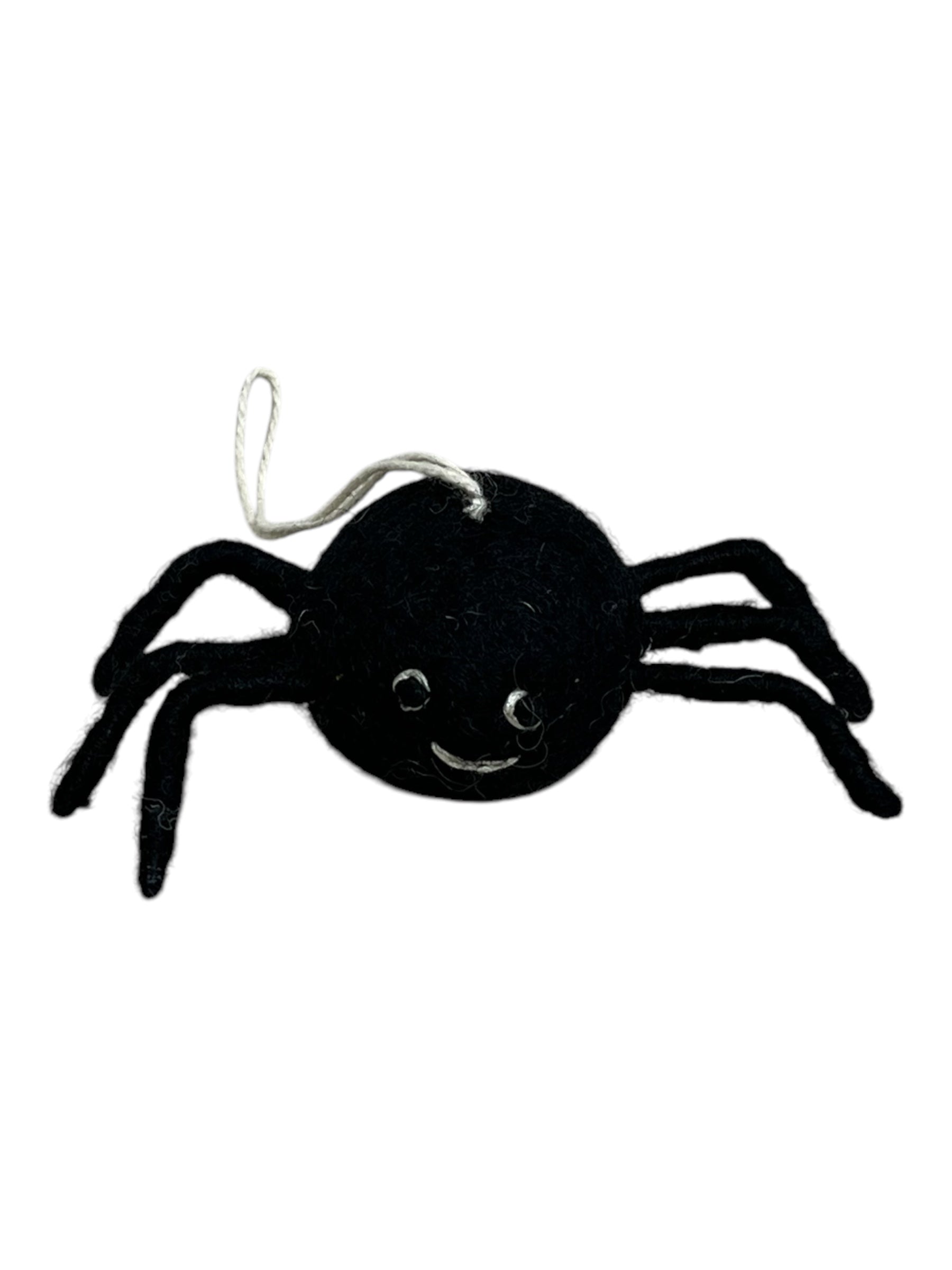 Felted Spider Ornament