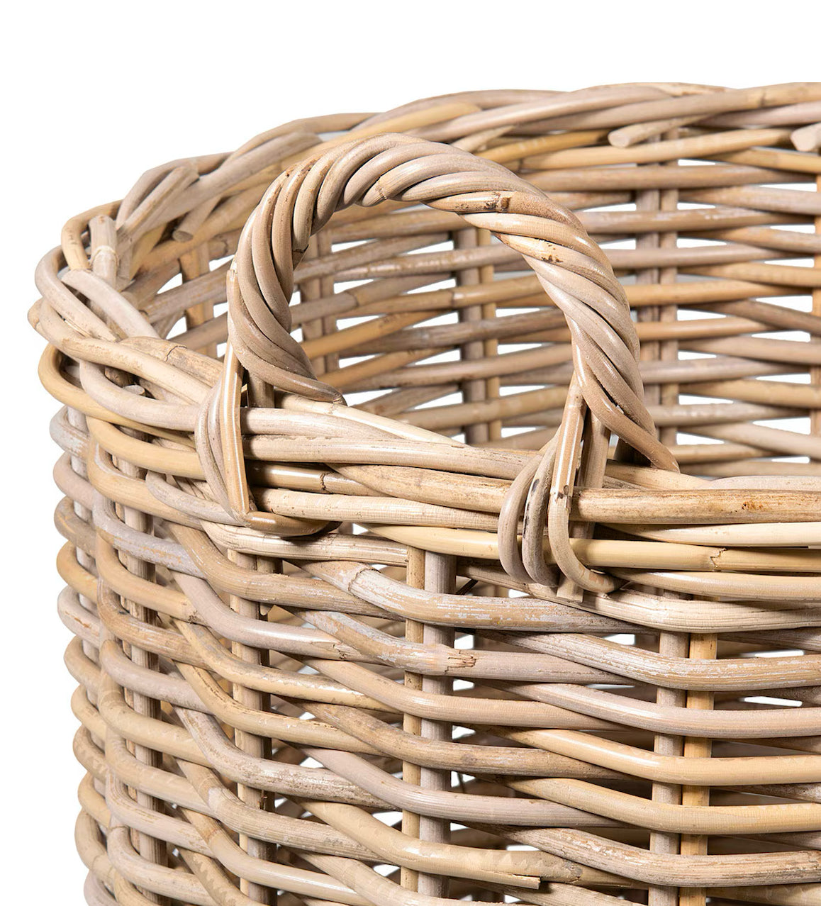 Round Rattan Basket