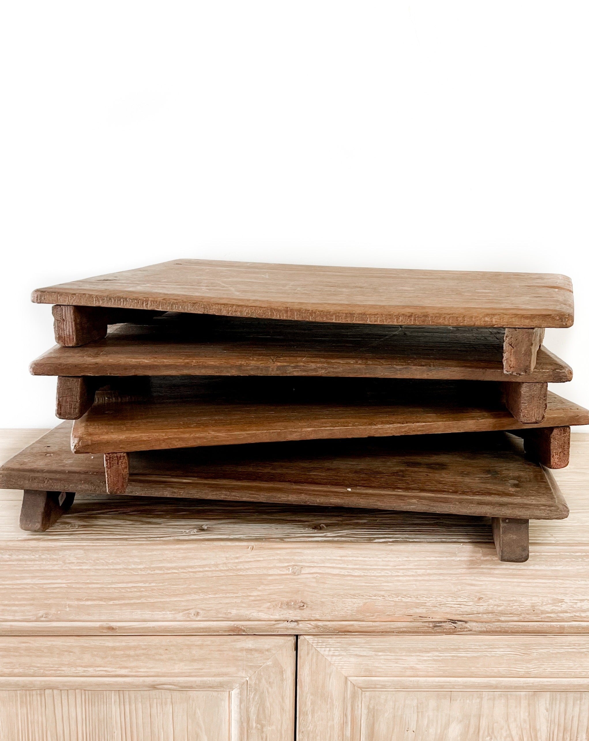 Vintage Wood Risers