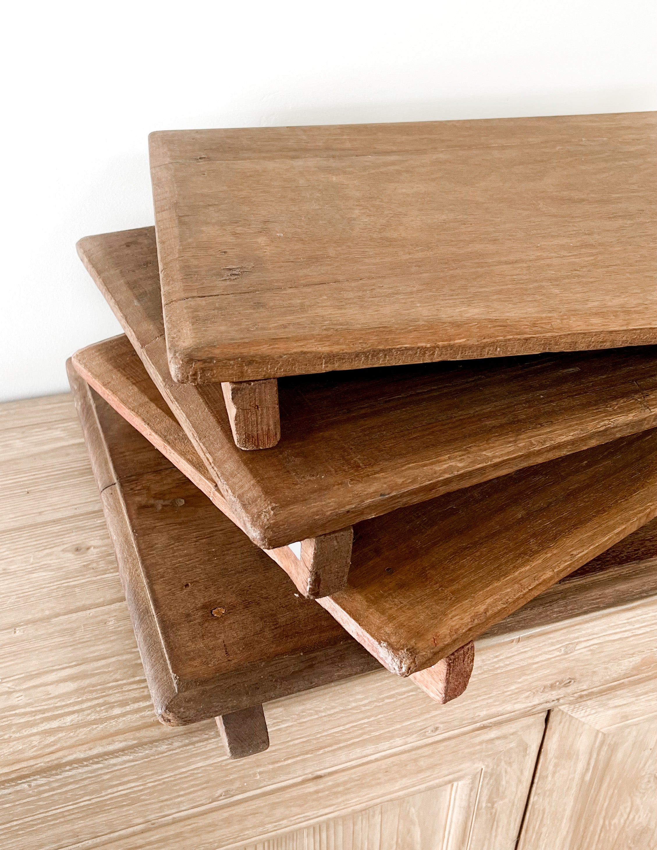 Vintage Wood Risers