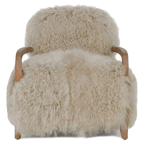 Sheep Fur Accent Chair