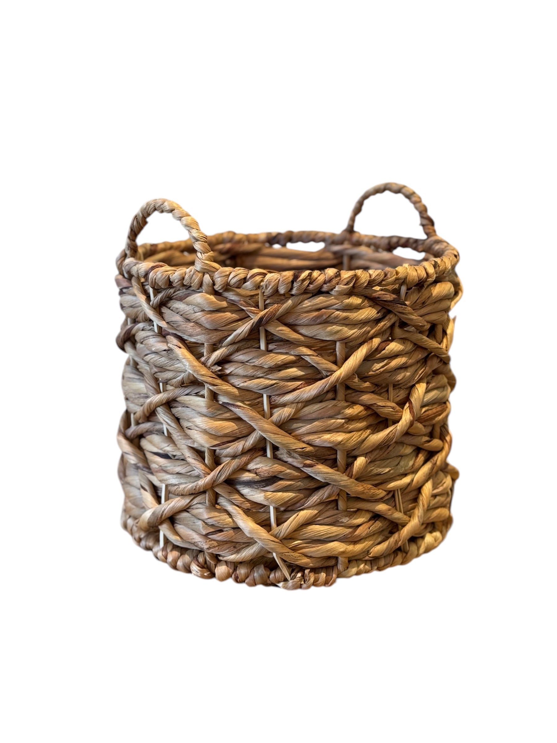Water Hyacinth Basket, XS