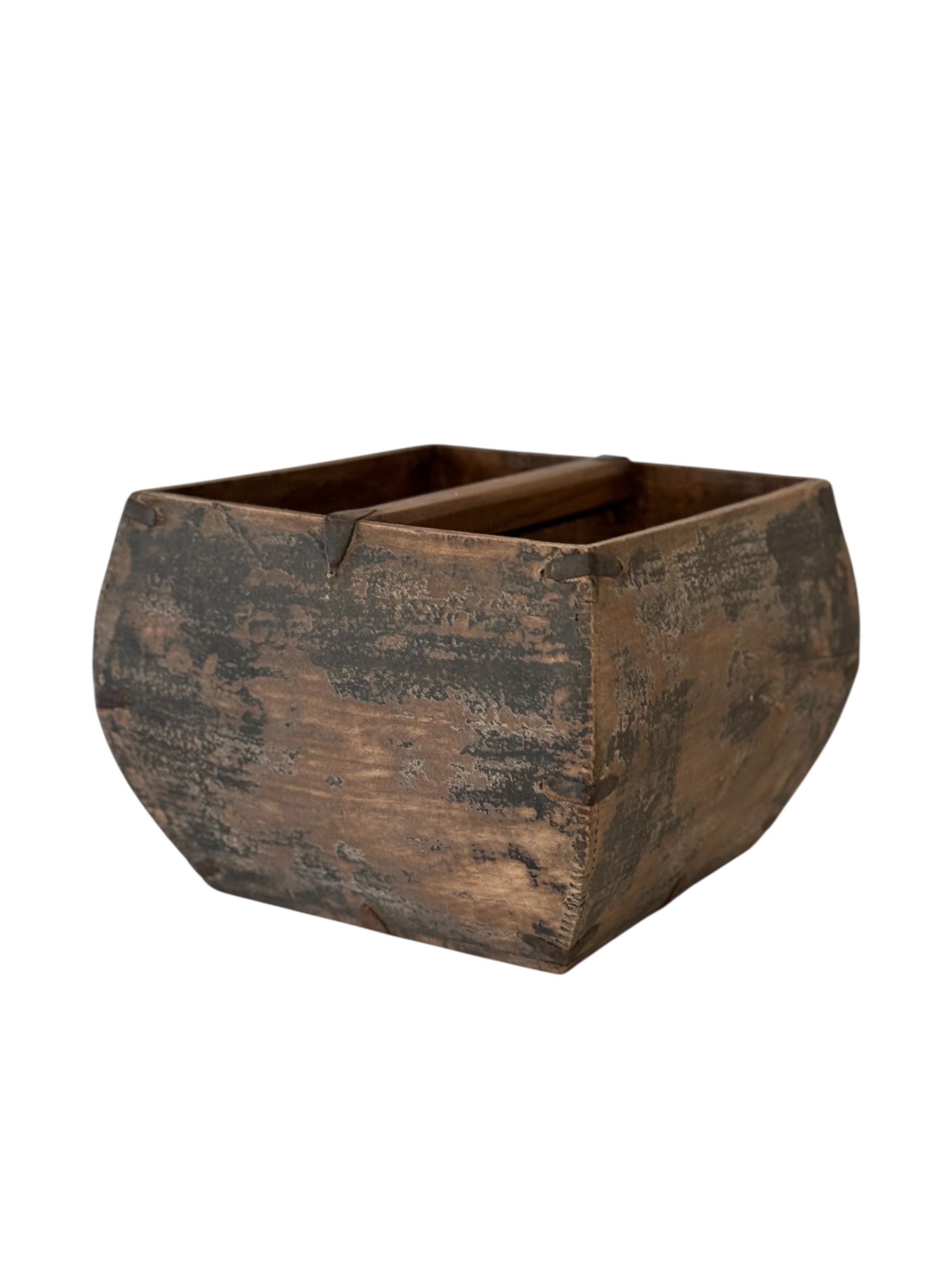 Vintage Wood Handed Box