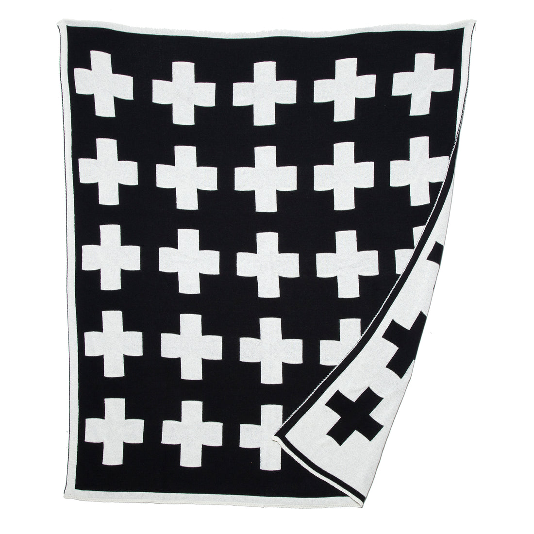 Reversible Swiss Cross Blanket