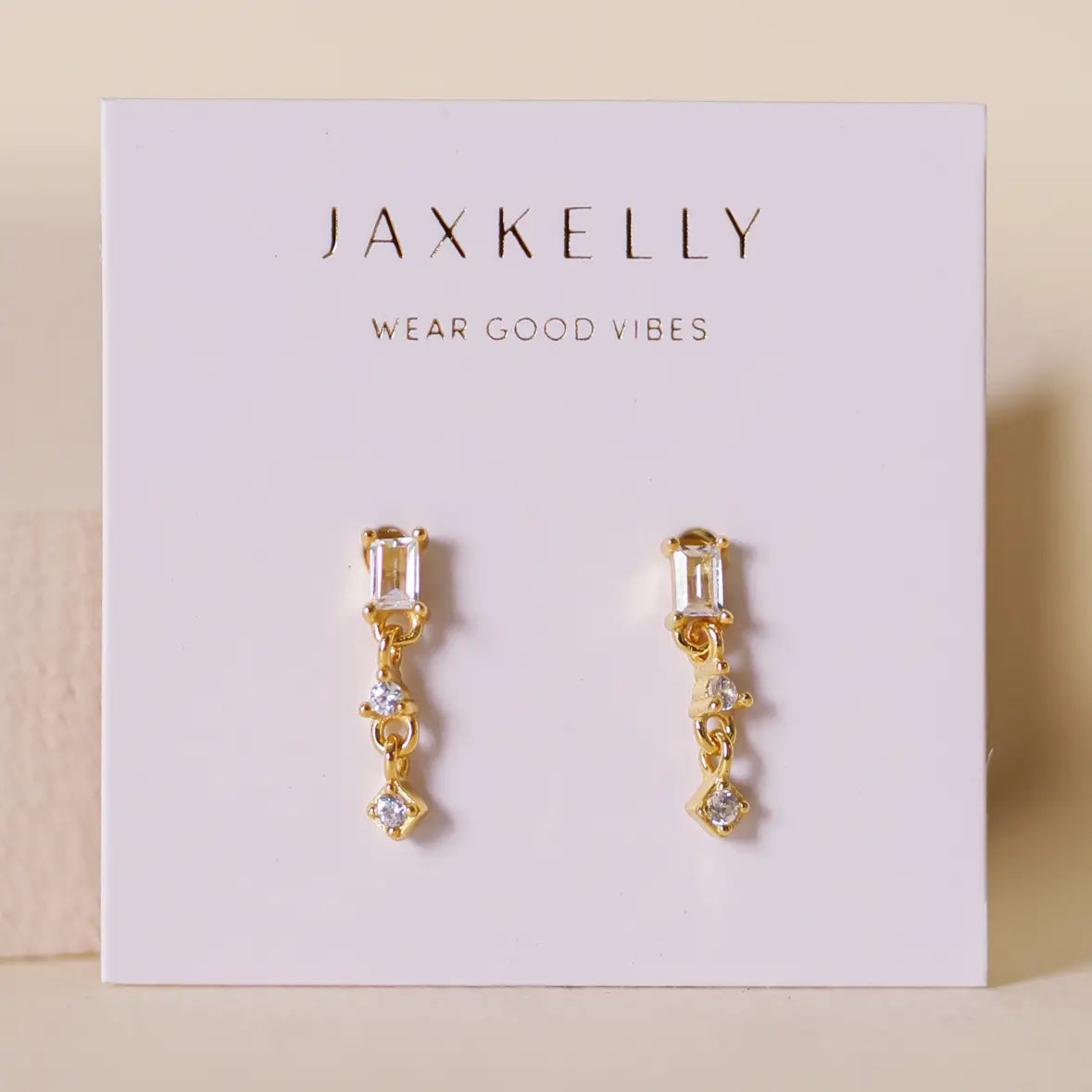 Mini Baguette Earrings