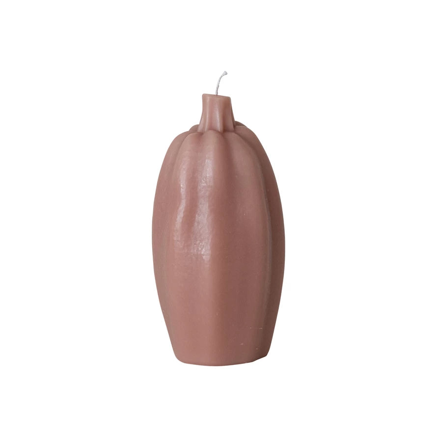 Pumpkin Shaped Candle, Camel