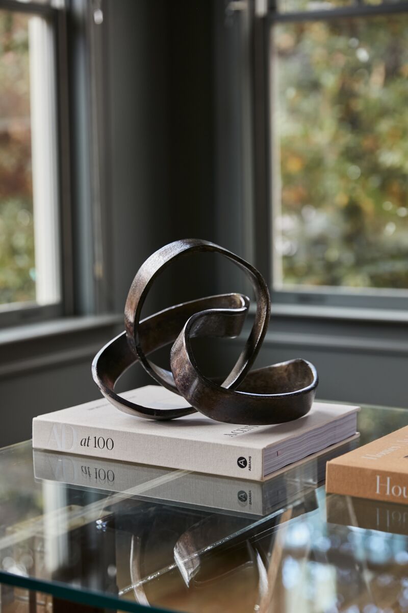 Metal Infinity Sculpture