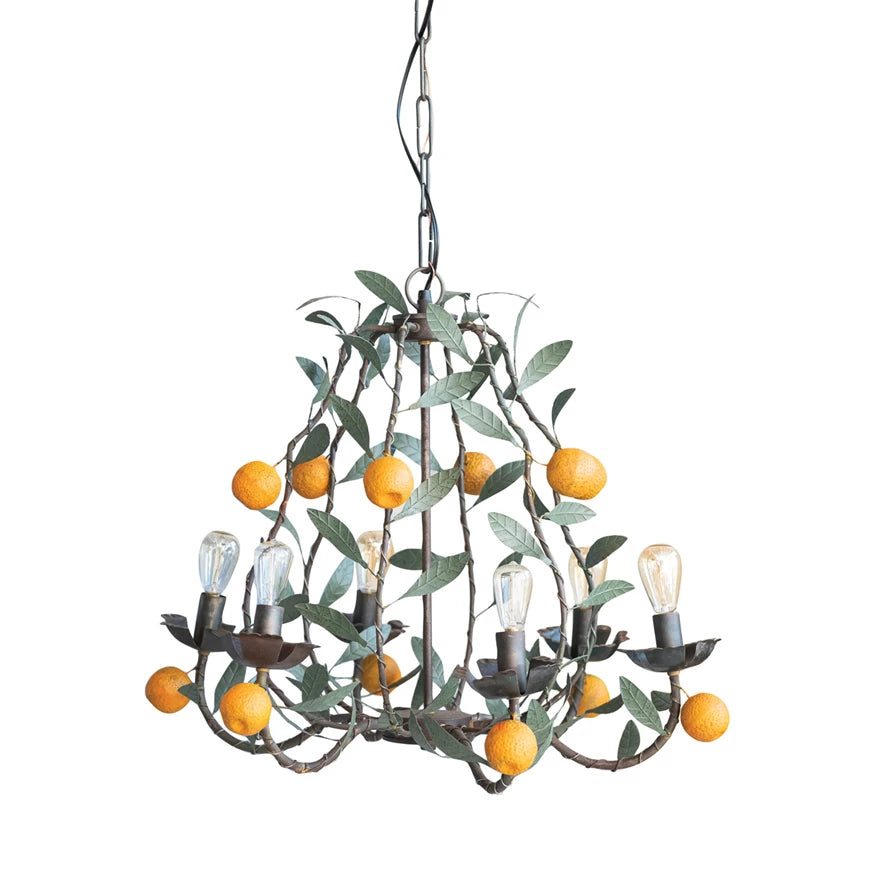 Reproduction Fruit Chandelier