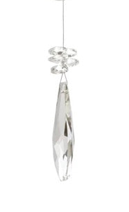 Crystal Hanging Beaded Drop