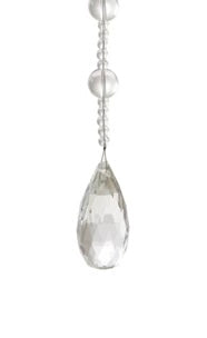 Crystal Hanging Beaded Drop